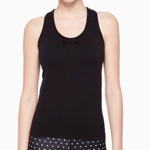 Kate Spade key pieces jacquard bow tank top Small